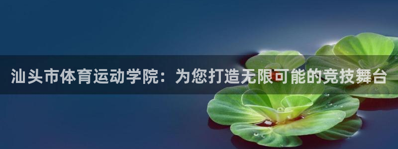 哈哈体育十年：汕头市体育运动学院：为您打造无限可能的竞技舞台